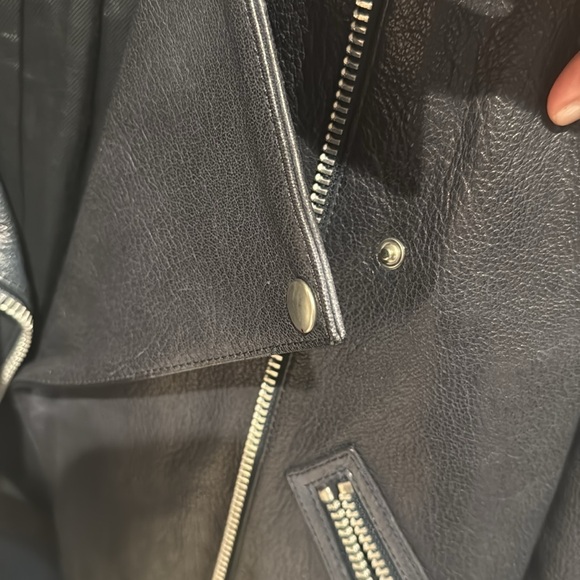 ACNE Rita Leather Jacket - Picture 7 of 7